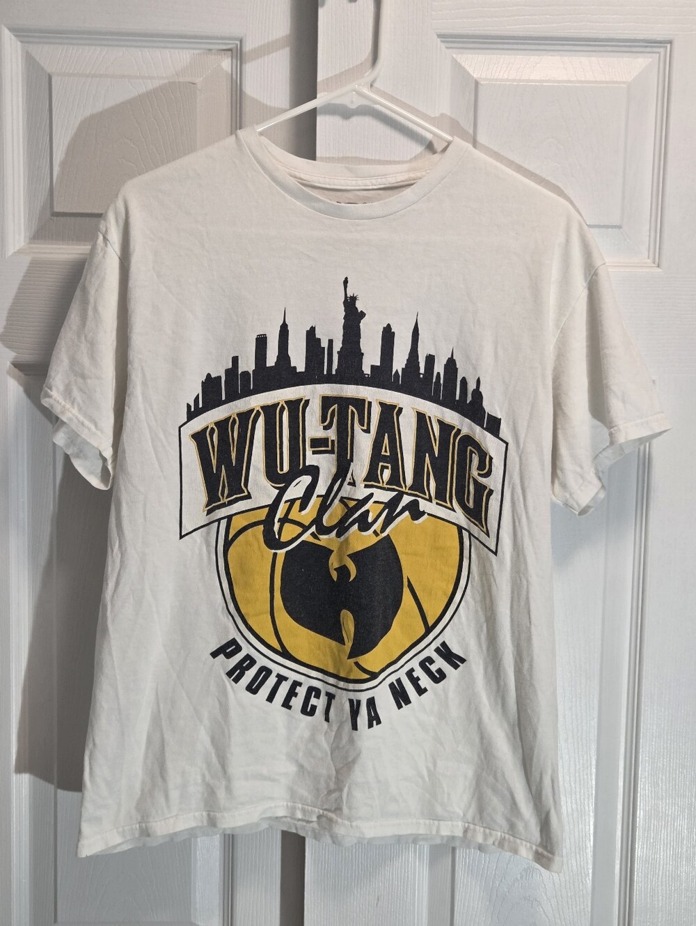 (5/$25) Wu-Tang Clan Protect Ya Neck NYC Graphic Tee - Large